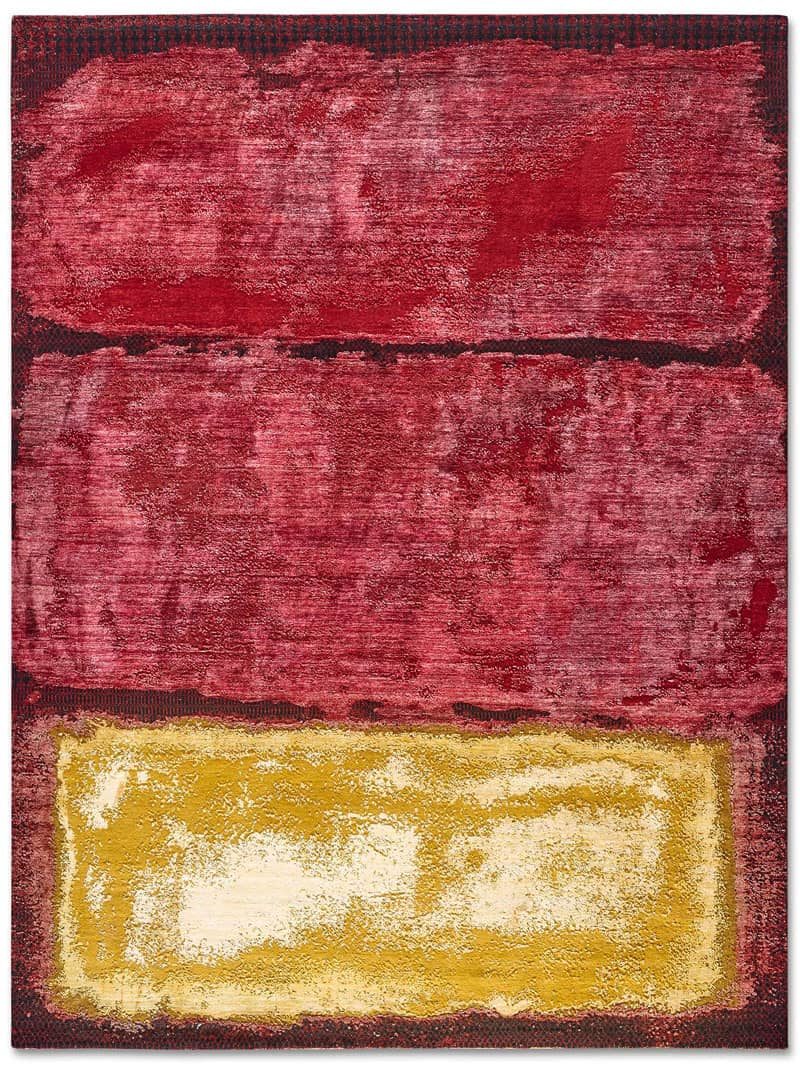 RUG-STAR_Waterlily_15_with_Red_Grass_StrawberrySunset_Black_CM-WL5RWT-BA-SWPE-HL_BS